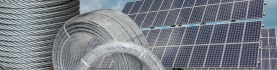 Steel wire ropes for solar field support: Strength and efficiency in the service of solar energy